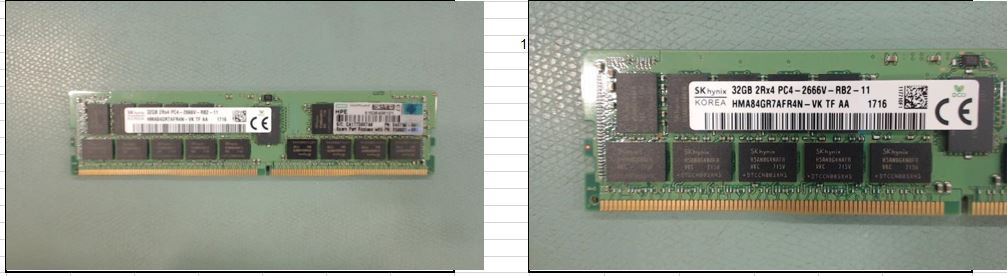 HP 64GB DDR4-2133 LRDIMM Server Memory - 726724-B21, 774176-001 - Lifetime Warranty
