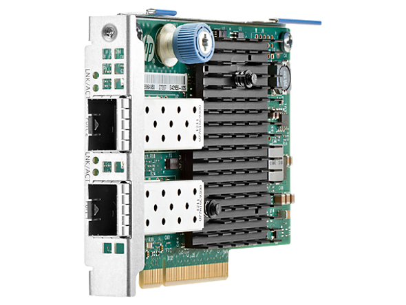 HPE 665243-B21 Dual Port 10Gb Ethernet 560FLR-SFP+ PCI Express 2.0 x8 Network Adapter for ProLiant Gen8 Gen9 Gen10 Servers (Refurbished with 30 Days Warranty)