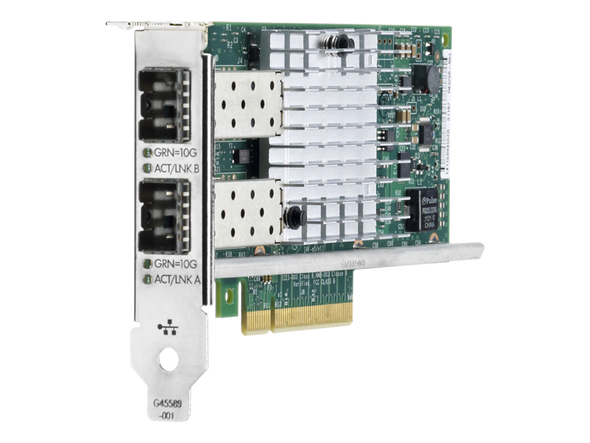 HPE 665249-B21 Ethernet 10Gbps Dual Port PCIe 2.0 x8 560SFP+ Network Adapter for ProLiant Gen8 Gen9 Servers (New Bulk with 90 Days Warranty)