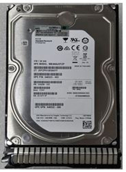 HPE 846614-001 3TB 7200RPM 3.5inch LFF Digitally Signed Firmware SAS-12Gbps Smart Carrier Midline Hard Drive for ProLiant Gen8 Gen9 Gen10 Servers (Brand New in Factory Sealed Box with 3 Years Warranty)