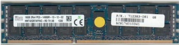 HPE 712383-081 16GB 1866MHz 240Pin ECC CL-13 Reg DDR3 Memory for G8