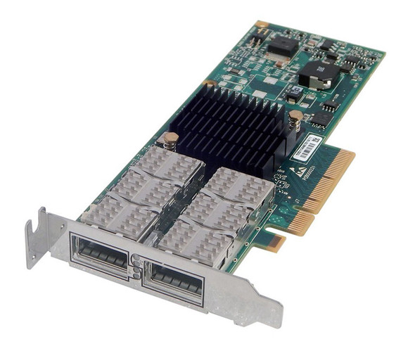 HPE 592520-B21 Infiband 40GBps Dual Port QDR ConnectX PCI Express-2.0 x8 Plug-In Card Wired Network Adapter for ProLiant Servers (New Bulk Pack with 90 Days Warranty)