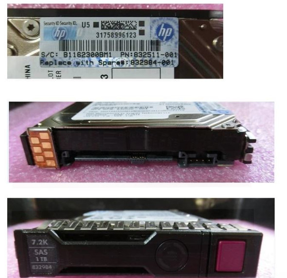 HPE 765464-B21 1TB 7200RPM 2.5in DS SAS-12G SC Midline G9 G10 HDD