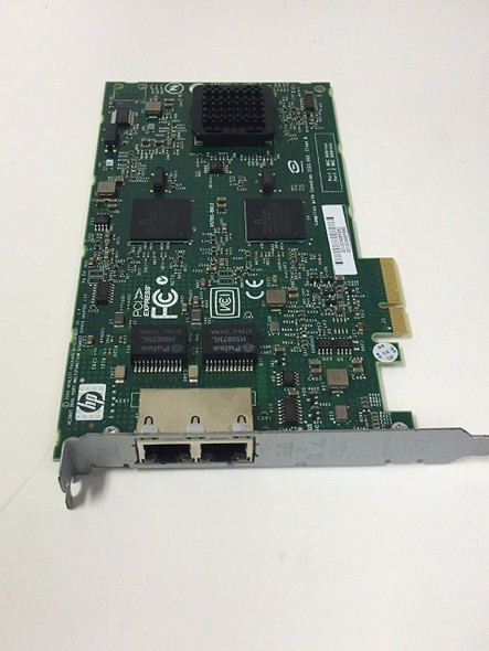 HPE NC380T 394795-B21 1Gbps Dual Port 1000Base-T - RJ-45 PCI Express x4 Plug-in card Wired Network Adapter for ProLiant Gen1 to Gen7 Servers (New Bulk Pack with 90 Days Warranty)