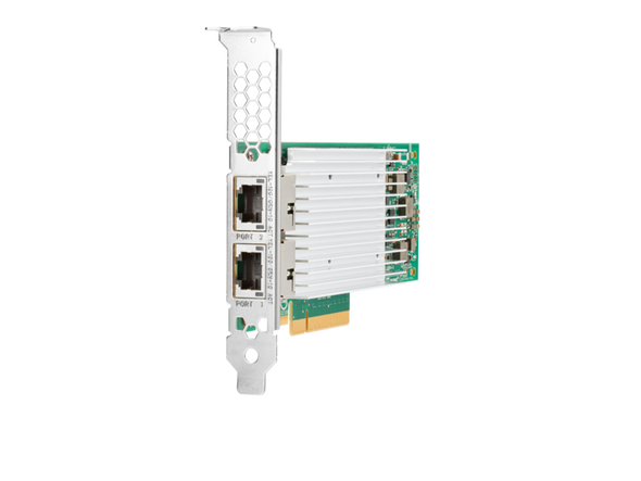 HPE 867707-B21 10Gbps Ethernet Dual Port 521T PCI Express Network Adapter for ProLiant Gen10 Servers (Brand New with 3 Years Warranty)