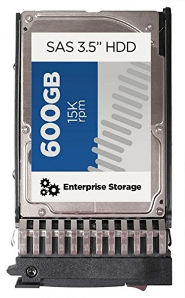 HPE 574758-B21 600GB 15000RPM 3.5inch Large Form Factor SAS-6Gbps Quick Release Dual Port Enterprise Hard Drive for Gen1 to Gen7 ProLiant Servers (Refurbished - Grade A with 30 Days Warranty)