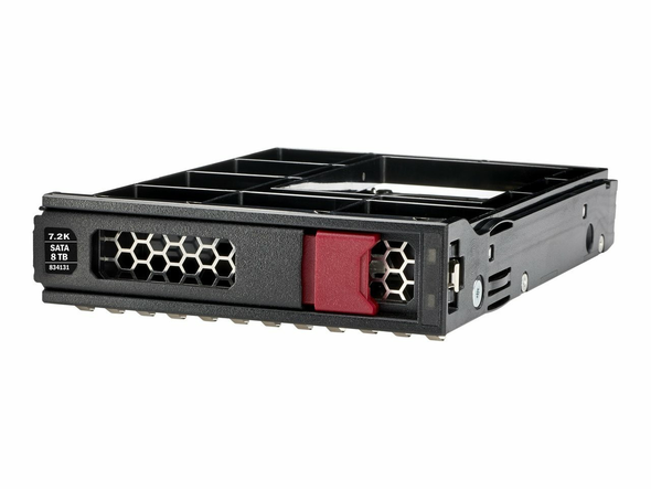 HPE 834028-B21 8TB 7200RPM 3.5inch LFF Digitally Signed Firmware 512e SATA-6Gbps Low Profile Carrier Midline Hard Drive for ProLiant Gen10 Servers (New Bulk Pack with 90 Days Warranty)
