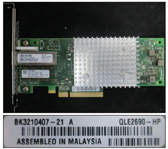 HPE StoreFabric 870001-001 SN1200E 16Gb PCI Single Port FC HBA for G10