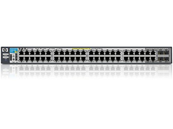 HPE J8693-61401 ProCurve 3500-48G-PoE (44-Port 10/100/1000 and 4-Port mini GBIC Power over Ethernet) yl Managed Ethernet Switch (New Bulk with 1 Year Warranty)