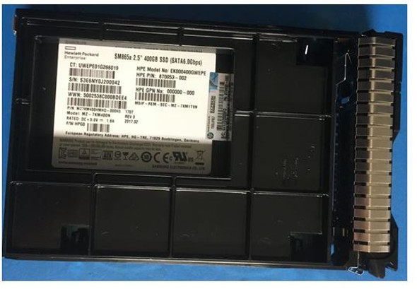HPE EK000400GWEPE-SC 400GB 3.5in DS SATA-6G Write Intensive