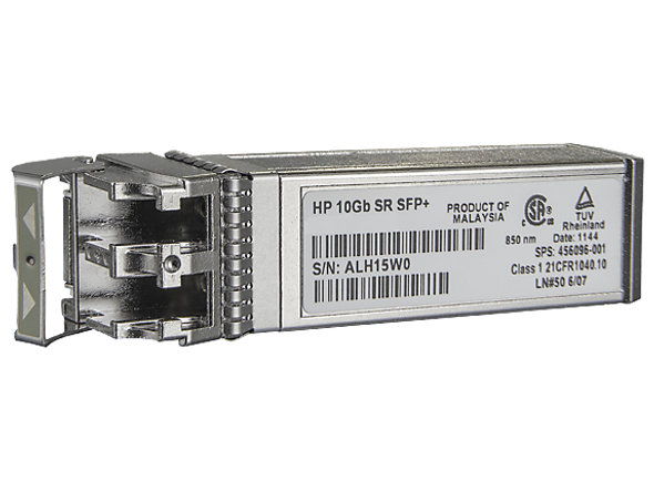 HPE 455885-001 c-Class 10Gb SFP+ SR Transceiver Module for BladeSystem and ProLiant Gen7 Gen8 Gen9 Servers (New Bulk Pack with 90 Days Warranty)