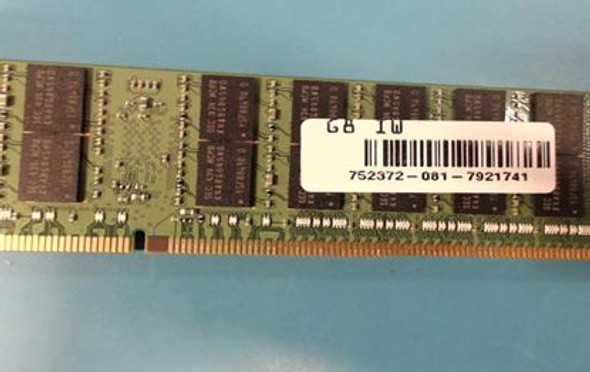 HPE 726722-B21 32GB (1x32GB) Quad Rank x4 DDR4-2133MHz 288-Pin CL15 ECC Registered LRDIMM SDRAM Memory Kit for ProLiant Gen9 Servers (New Bulk with 90 Days Warranty)