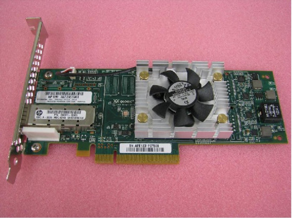 HPE StoreFabric SN1000Q QW971A 16Gbps Single Port Low Profile PCI Express 3.0 Fibre Channel Host Bus Adapter (Brand New with 3 Years Warranty)