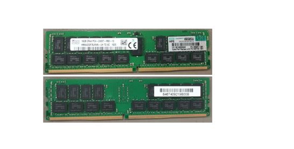HPE 836220-B21 16GB (1x16GB) Dual Rank x4 DDR4 2400MHz CL17 (CAS-17-17-17) ECC Registered 288Pin PC4-19200 RDIMM SDRAM SmartMemory Kit for ProLiant Gen9 Servers (New Bulk Pack with 90 Days Warranty)
