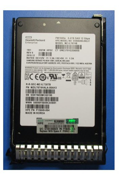 HPE P20841-001 6.4TB 2.5inch SFF Digitally Signed Firmware SAS-12Gbps Smart Carrier Mixed Use Solid State Drive for ProLiant Gen8 Gen9 Gen10 Servers (Brand New with 3 Years Warranty)