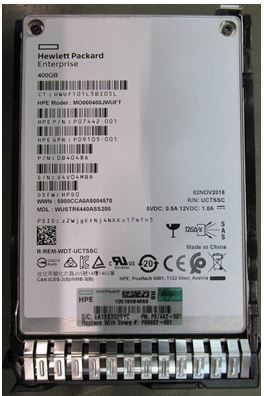 HPE MO000400JWTBQ-SC 400GB 2.5in DS SAS-12G Mixed Use G8 G9 G10