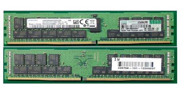 HPE P03052-191 32GB Dual Rank x4 PC4-2933Y-R Reg RDIMM Smart