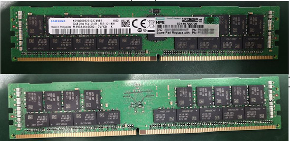 HPEサーバメモリ 192GB(32GB*6) ECC REG 2933MHz HPE 32GB DDR4-2933 Reg Smart Memory (P03052-091) for Gen10 Servers