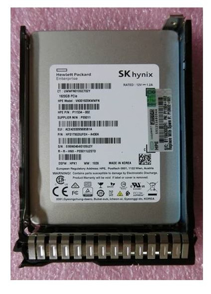 HPE P13678-K21 1.92TB 2.5inch Small Form Factor TLC Digitally Signed Firmware NVMe U.2 PCIe x4 Mainstream Performance SCN Read Intensive Solid State Drive for ProLiant G8 G9 G10 Servers (New Bulk Pack With 90 Days Warranty - ETA 3 Weeks)