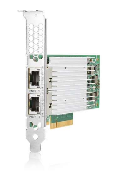 HPE FlexFabric 700760-B21 Dual Port 10Gbps Ethernet PCI Express 2.0 x8 533FLR-T Network Adapter for ProLiant Gen9 Gen10 DL and Apollo Gen10 XL Servers (New Bulk Pack with 1 Year Warranty)