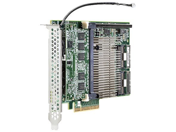 HPE 761880-001 P840 4GB 16 Channel PCI Express -3.0 x8 SATA-6Gbps / SAS-12Gbps Smart Array Flash Backed Write Cache RAID Storage Controller for ProLiant Gen9 Servers (New Bulk Pack with 1 Year Warranty)