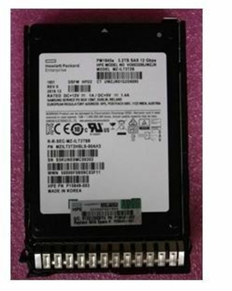 HPE P19917-X21 3.2TB 2.5inch SFF DS SAS-12Gbps Smart Carrier Mixed Use Solid State Drive for ProLiant Gen9 Gen10 Servers (New Bulk Pack with 90 Days Warranty)