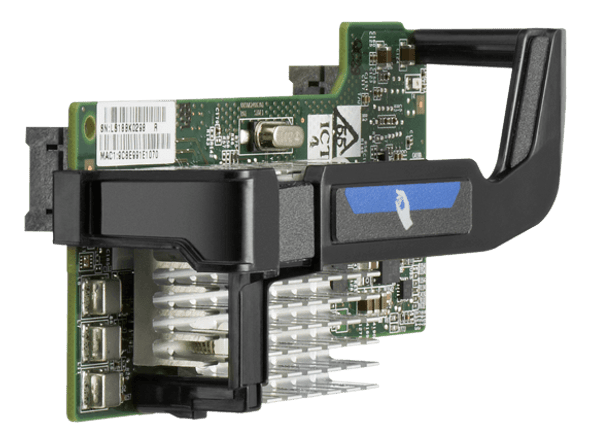 HPE Flexfabric 657132-001 10Gbps Dual Port PCI Express 2.0 x8 Gigabit Ethernet Wired Network Adapter for ProLiant Generation8 Servers (New Bulk Pack with 90 Days Warranty)