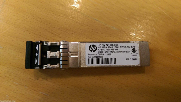 HPE MSA C8R25A 10Gb Short Wave iSCSI SFP+ 4-Pack Transceiver