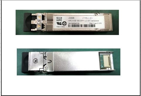HPE JD092B x130 10GB SFP+ 850nm 550m Plug-in Module Transceiver