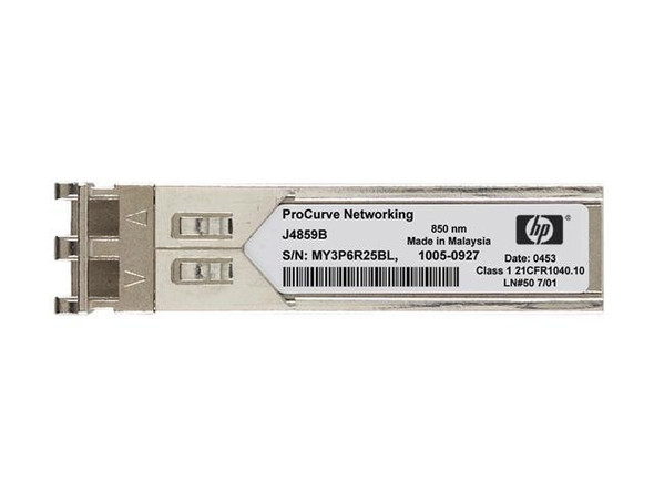 HPE Aruba J9150D 10G SFP+ LC SR 300m MMF Transceiver Module