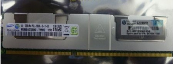 HPE 664693-001 32GB Quad Rank x4 DDR3-1333 LRDIMM CAS-9 LP Memory