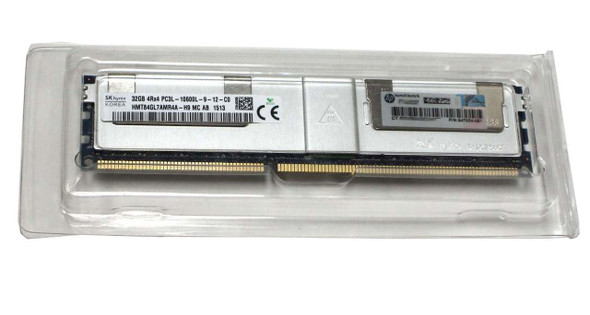 HPE 647903-B21 32GB (1x32GB) Quad Rank x4 PC3L-10600 DDR3-1333 LRDIMM CL9 (CAS-9-9-9) LP Memory Kit for ProLiant Gen8 Servers (New Bulk with 1 Year Warranty) HPE 647903-B21 32GB (1x32GB) Quad Rank x4 PC3L-10600 DDR3-1333 LRDIMM CL9 (CAS-9-9-9) LP Memory Kit for ProLiant Gen8 Servers (New Bulk with 1 Year Warranty)