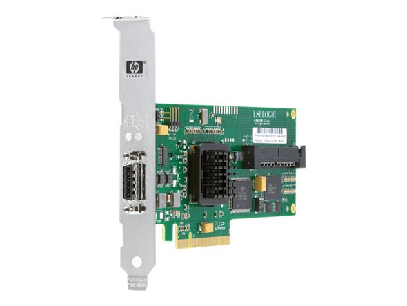 HPE 416096-B21 SC44Ge Modular Smart Array Single Ports Ext PCIe x8 SAS Host Bus Adapter for ProLiant Gen1 to Gen5 Servers (New Bulk Pack with 1 Year Warranty)