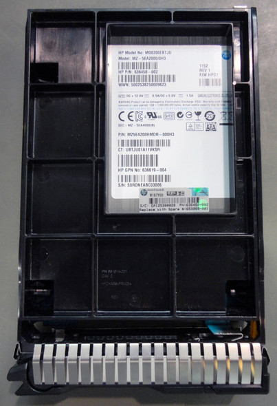 2.5" To 3.5" Hard Drive Adapter Caddy For HP – Fits 651314-001 G8/G9 & 774026-001 Gen10 Trays (Part #661914-001)