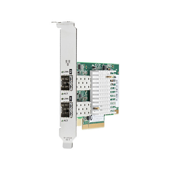 HPE 724044-001 Ethernet 10Gbps Dual Port SFP+ Network Adapter for ProLiant Gen8 Gen9 Gen10 Server (Refurbished - Grade A with 30 Days Warranty)