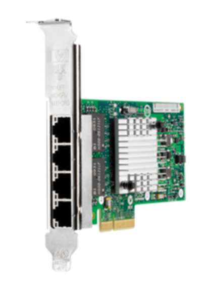 HPE 539931-001 1Gbps Quad Port PCI Express -2.0 x4 1000Base-T - RJ-45 Gigabit Ethernet Wired Network Adapter for ProLiant Gen6 Gen7 Servers (Refurbished - Grade A with 30 Days Warranty)