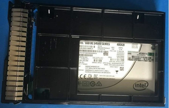 HPE 877748-X21 480GB 3.5in DS SATA-6G SCC Read Intensive G9 G10