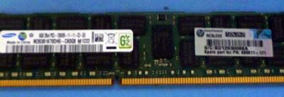 HPE 664689-001 4GB 1-Rank x4 DDR3-1600MHz CL11 Registered Memory