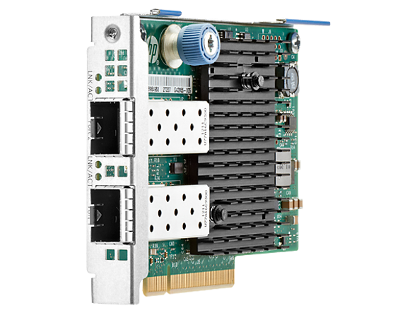 HPE 665241-001 10Gb Dual Port 560FLR-SFP+ PCI Express 2.0 x8 Plug-in Card Wired Ethernet Network Adapter for ProLiant Gen8 Gen9 Gen10 Server (Refurbished - Grade A with 30 Days Warranty)