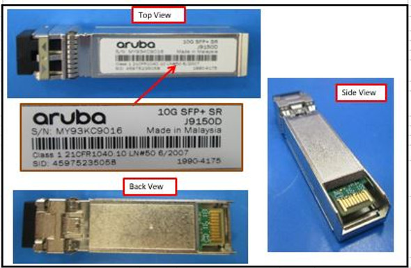 HPE JD094B X130 10Gb SFP+ LC LR Gigabit Ethernet Transceiver