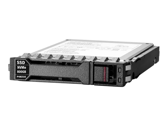 HPE P47837-B21 800GB 2.5inch SFF DS NVMe Gen4 PCIe Mainstream Performance BC Mixed Use Multi Vendor U.3 Static Solid State Drive for ProLiant Gen10 Plus Servers (New Sealed Spare with 1 Year Warranty)