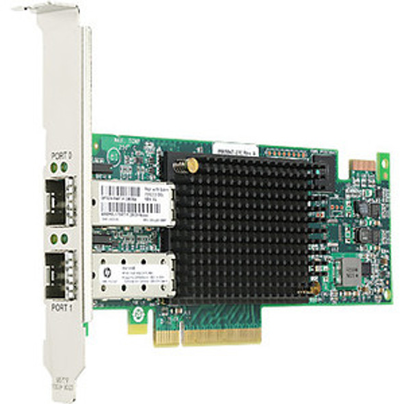 HPE 82E AJ763B 8Gbps Dual Port PCI Express 2.0 x8 Fibre Channel Host Bus Adapter for ProLiant Gen3 to Gen8 Servers (Brand New with 3 Years Warranty)