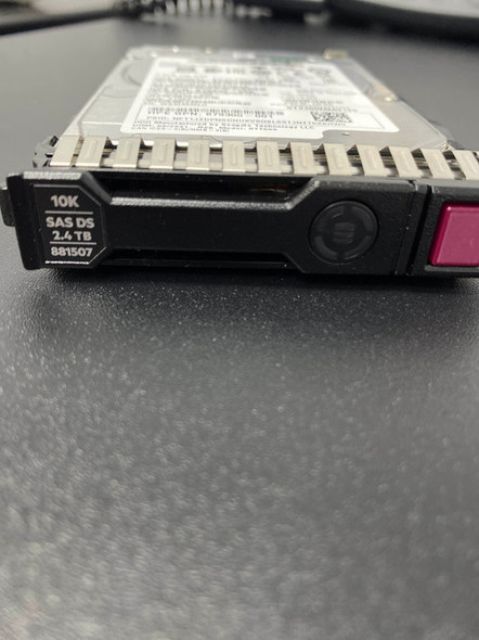HPE 881507-001 2.4TB 10000RPM 2.5inch SFF Digitally Signed Firmware SAS-12Gbps SC Enterprise Hard Drive for ProLiant Gen9 Gen10 Servers (New Bulk Pack with 90 Days Warranty)
