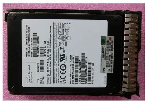 HPE 875682-001 960GB 2.5in DS SAS 12G SC Read Intensive G9 G10 SSD