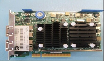 HP 700759-B21 FLEXFABRIC 10GB 2ポート 533FLR-Tアダプター HPE FlexFabric 700759-B21 2-Port 10Gb PCIe 2.0 533FLR-T Adapter G9
