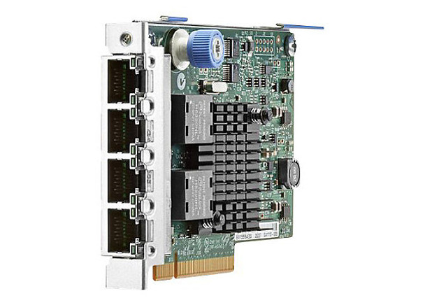 HPE 366FLR 665240-B21 1Gbps Quad Port PCI Express 2.1 x4 FlexibleLOM Gigabit Ethernet Network Adapter for ProLiant Gen10 Servers (New Bulk pack with 90 Days Warranty)