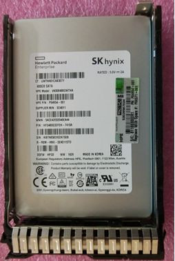 HPE P06571-001 480GB 2.5inch SFF Triple-level cell Digitally Signed Firmware SATA-6Gbps Smart Carrier Read Intensive Solid State Drive for ProLiant Gen8 Gen9 Gen10 Servers (New Bulk Pack with 90 Days Warranty)