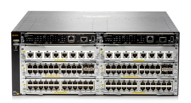HPE J9821A Aruba 5406R zl2 Power over Ethernet (PoE+) 4U Rack-Mountable 6-Slot Switch Module (Brand New with 3 Years Warranty)