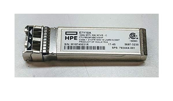 HPE 793444-001 16Gb Fibre Channel Short Wave SFP+ Transceiver Module (New Bulk with 90 Days Warranty)