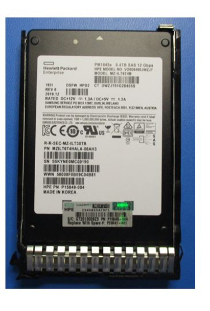 HPE P19919-B21 6.4TB 2.5inch SFF Digitally Signed Firmware SAS-12Gbps Smart Carrier Mixed Use Solid State Drive for ProLiant Gen8 Gen9 Gen10 Servers (Brand New with 3 Years Warranty)